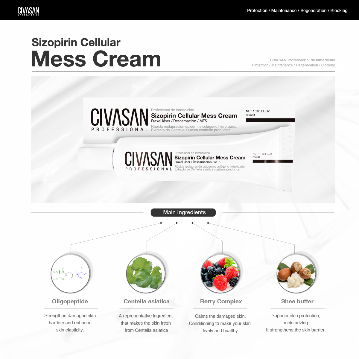 Sizopirin Cellular Mess Cream 35mL