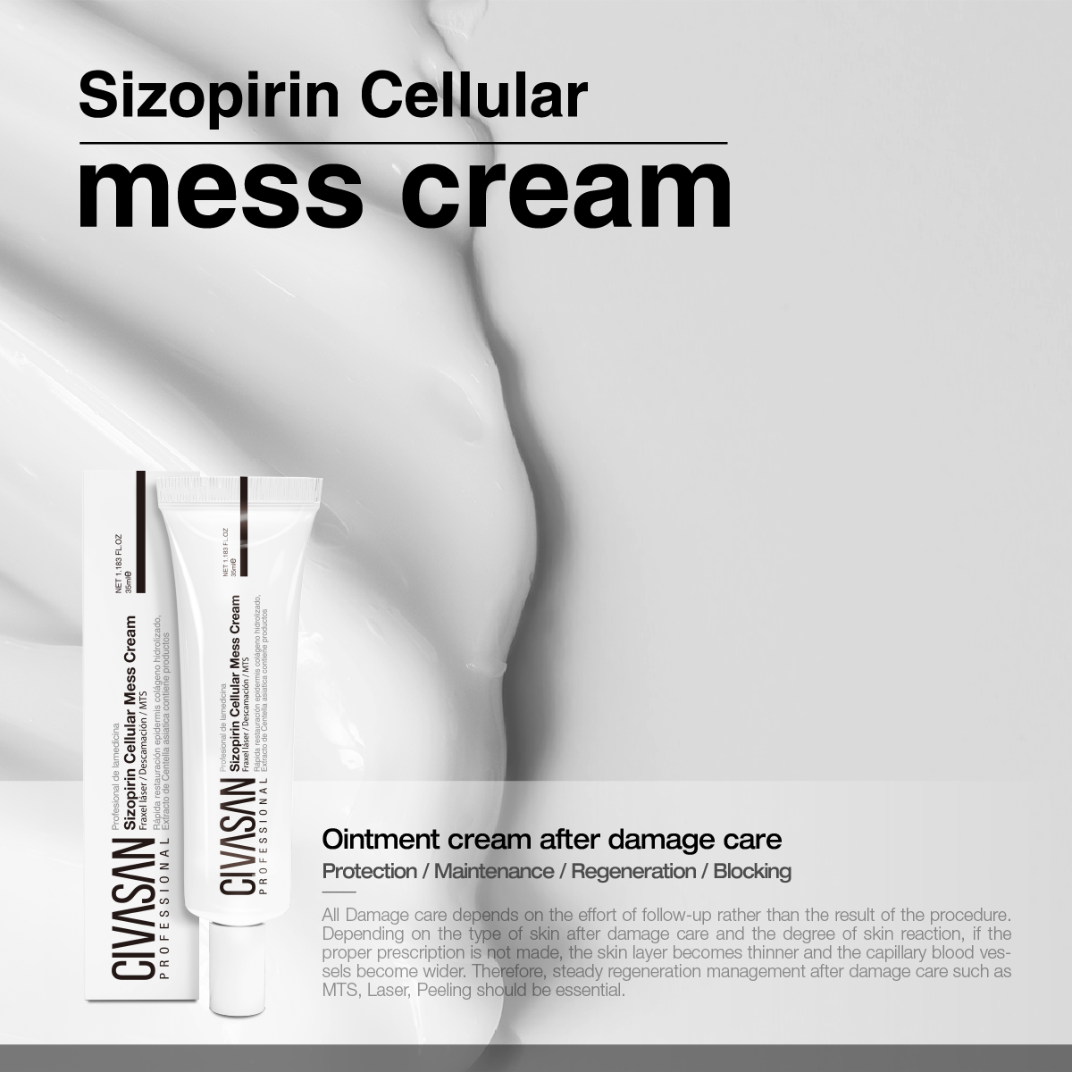 Sizopirin Cellular Mess Cream 35mL
