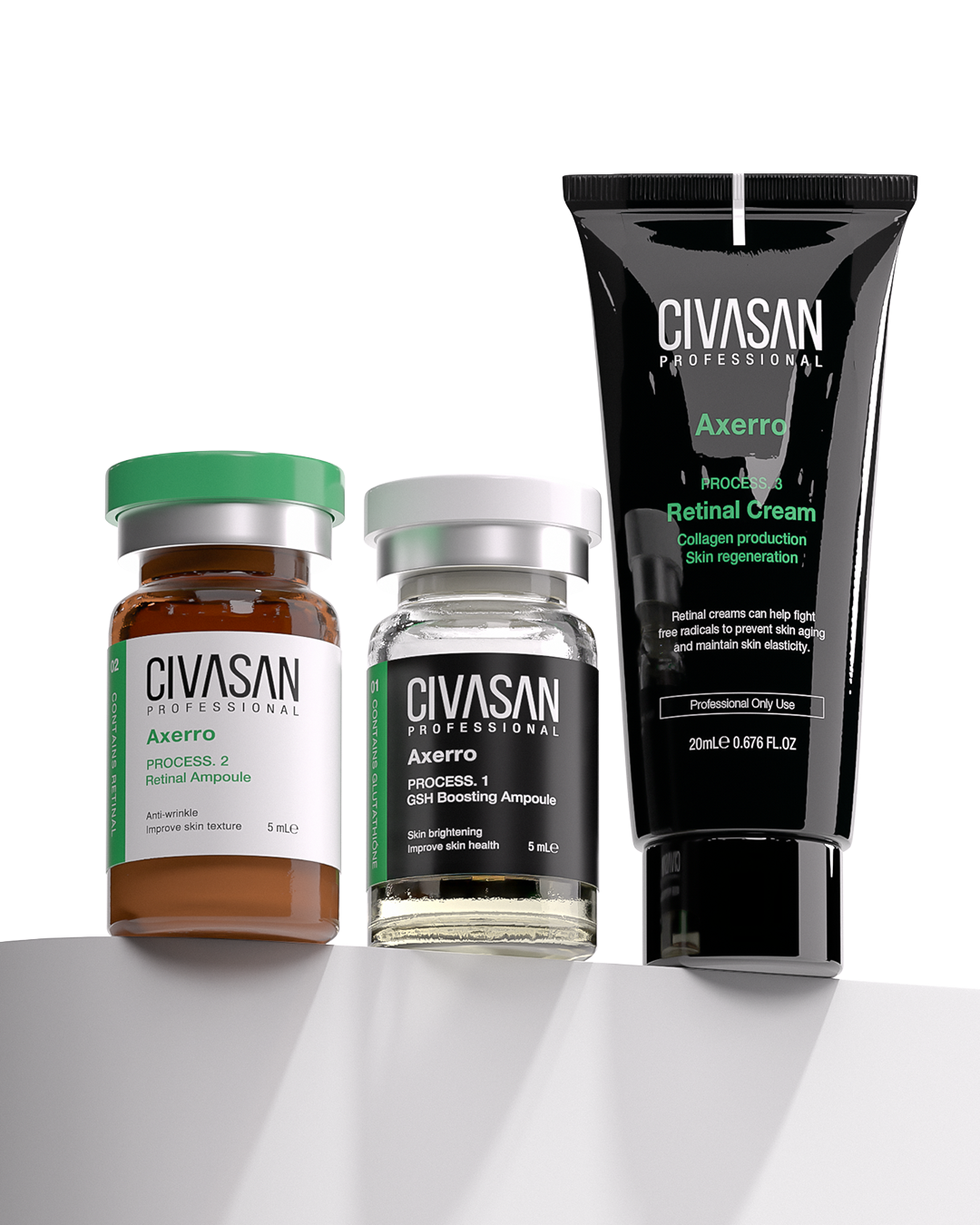 Axerro Anti-aging Brightening Professional Treatment Kit